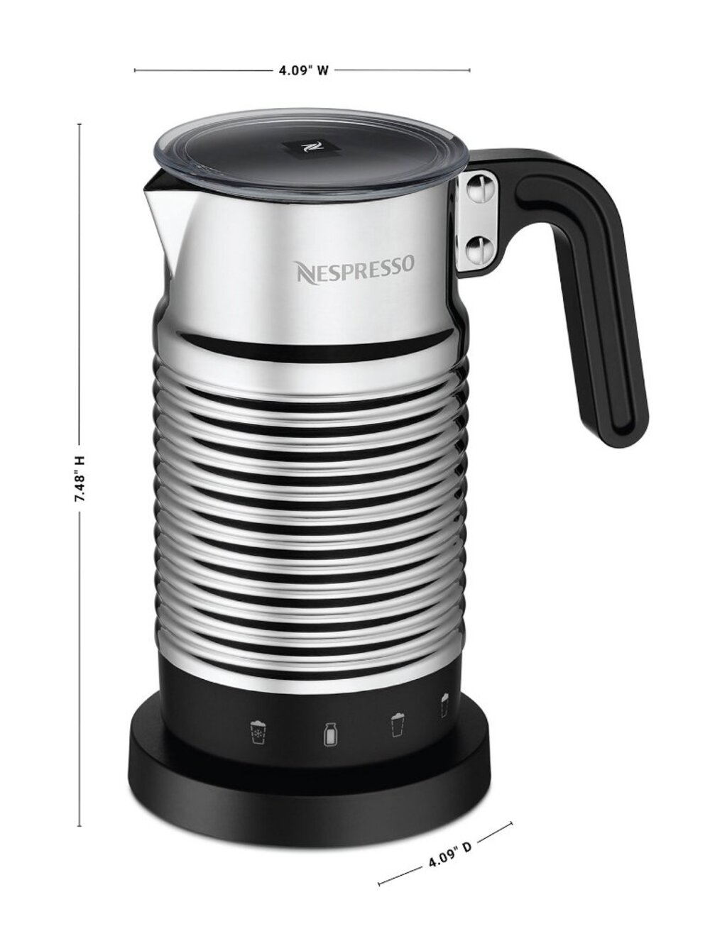 Nespresso Aeroccino 4 Milk Frother - Picture 2 of 8